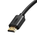 CABLU video Baseus HD Series, HDMI (T) la HDMI (T), rezolutie maxima 4K UHD (3840 x 2160) la 60 Hz, conectori auriti, 2m, negru CAKGQ-B01 (timbru verde 0.8 lei) - 6953156222526 