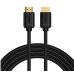 CABLU video Baseus HD Series, HDMI (T) la HDMI (T), rezolutie maxima 4K UHD (3840 x 2160) la 60 Hz, conectori auriti, 3m, negru CAKGQ-C01 (timbru verde 0.8 lei) - 6953156222533 