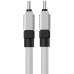 CABLU alimentare si date Baseus, Fast Charging Data Cable pt. smartphone, USB Type-C (T) la USB Type-C (T), E-marker, 100W, 1m, alb, CAKW000202 (include TV 0.18lei) - 6932172626655 CABLU alimentare si date Baseus, Fast Charging Data Cable pt. smartphone, USB Type-C (T) la USB Type-C (T), E-marker, 100W, 1m, alb, CAKW000202 (include TV 0.18lei) - 6932172626655