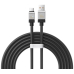 CABLU alimentare si date Baseus, Fast Charging Data Cable pt. smartphone, USB (T) la USB Type-C (T), 100W, 2m, negru, CAKW000701 (include TV 0.18lei) - 6932172626846 CABLU alimentare si date Baseus, Fast Charging Data Cable pt. smartphone, USB (T) la USB Type-C (T), 100W, 2m, negru, CAKW000701 (include TV 0.18lei) - 6932172626846
