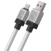 CABLU alimentare si date Baseus, Fast Charging Data Cable pt. smartphone, USB (T) la USB Type-C (T), 100W, 2m, alb, CAKW000702 (include TV 0.18lei) - 6932172626853 CABLU alimentare si date Baseus, Fast Charging Data Cable pt. smartphone, USB (T) la USB Type-C (T), 100W, 2m, alb, CAKW000702 (include TV 0.18lei) - 6932172626853