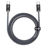 CABLU alimentare si date Baseus Dynamic Series, Fast Charging Data Cable pt. smartphone, USB Type-C la USB Type-C 100W, 1m, braided, gri CALD000216 (timbru verde 0.18 lei) - 6932172605858 