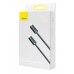 CABLU alimentare si date Baseus Dynamic Series, Fast Charging Data Cable pt. smartphone, USB Type-C la USB Type-C 100W, 1m, braided, gri CALD000216 (timbru verde 0.18 lei) - 6932172605858 
