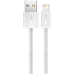 CABLU alimentare si date Baseus Dynamic Series, Fast Charging Data Cable pt. smartphone, USB la Lightning Iphone 2.4A, 1m, braided, alb CALD000402 (timbru verde 0.18 lei) - 6932172602024 