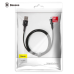 CABLU alimentare si date Baseus Halo, Fast Charging Data Cable pt. smartphone, USB la Lightning iPhone 2.4A, brodat, LED, 1m, negru CALGH-B01 (timbru verde 0.18 lei) - 6953156292581 CABLU alimentare si date Baseus Halo, Fast Charging Data Cable pt. smartphone, USB la Lightning iPhone 2.4A, brodat, LED, 1m, negru CALGH-B01 (timbru verde 0.18 lei) - 6953156292581