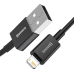 CABLU alimentare si date Baseus Superior, Fast Charging Data Cable pt. smartphone, USB la Lightning Iphone 2.4A, 2m, negru CALYS-C01 (timbru verde 0.08 lei) - 6953156205451 
