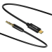 Cablu audio Baseus Yiven 1.2m, negru CAM01-01 Cablu audio Baseus Yiven 1.2m, negru CAM01-01