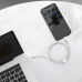 CABLU alimentare si date Baseus High Density Braided, Fast Charging Data Cable pt. smartphone, USB Type-C la Lightning Iphone PD 20W, braided, 2m, alb CATLGD-A02 (timbru verde 0.18 lei) - 6953156231 