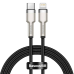 Cablu Baseus Type-C la Lightning 1m bk CATLJK-A01