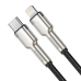 Cablu Baseus Type-C la Lightning 1m bk CATLJK-A01