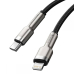 Cablu Baseus Type-C la Lightning 2m bk CATLJK-B01