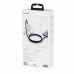 CABLU alimentare si date Baseus Tungsten Gold, Fast Charging Data Cable pt. smartphone, USB Type-C la Lightning Iphone 20W, braided, 1m, rezistent zgarieturi, negru CATLWJ-01 (timbru verde 0.18 lei) 