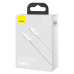 Cablu Baseus Superior 0.25m, alb CATLYS-02