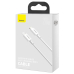 CABLU alimentare si date Baseus Superior, Fast Charging Data Cable pt. smartphone, USB Type-C la Lightning Iphone PD 20W, 1.5m, alb CATLYS-B02 (timbru verde 0.08 lei) - 6953156205345 