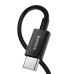 CABLU alimentare si date Baseus Superior, Fast Charging Data Cable pt. smartphone, USB Type-C la Lightning Iphone PD 20W, 2m, negru CATLYS-C01 (timbru verde 0.18 lei) - 6953156205352 