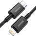 CABLU alimentare si date Baseus Superior, Fast Charging Data Cable pt. smartphone, USB Type-C la Lightning Iphone PD 20W, 2m, negru CATLYS-C01 (timbru verde 0.18 lei) - 6953156205352 