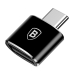 Cablu Adaptor Baseus Mini OTG CATOTG-01, negru 