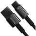 CABLU alimentare si date Baseus, Fast Charging Data Cable pt. smartphone, USB la USB Type-C (T), 100W, 480Mbps, aliaj zinc, braided(nylon), 1m, negru, CAWJ000001 (include TV 0.18lei) - 6932172618087 