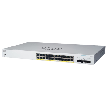Switch Cisco CBS220 SMART 24-PORT GE POE/4X1G SFP CBS220-24P-4G-EU