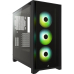 Carcasa Corsair CR Case iCUE 4000X RGB Mid-Tower Bk CC-9011204-WW