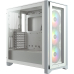 Carcasa Corsair CR Case iCUE 4000X RGB Mid-Tower White CC-9011205-WW