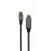 CABLU video GEMBIRD, adaptor DisplayPort (T) la HDMI (T), DP v1.2, 4K (3840 x 2160) la 60Hz, 1.8m, negru, CC-DP-HDMI-4K-6 (timbru verde 0.18 lei) 