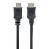 CABLU video GEMBIRD, HDMI (T) la HDMI (T), 0.5m, conectori auriti, rezolutie maxima 4K (3840 x 2160) la 60 Hz, negru, CC-HDMI4L-0.5M (timbru verde 0.08 lei) 