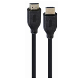CABLU video GEMBIRD, HDMI (T) la HDMI (T), 1m, HDMI 2.1, conectori auriti, rezolutie maxima 8K (7680 x 4320) la 60 Hz, cupru, 8mm diam, negru, CC-HDMI8K-1M (timbru verde 0.18 lei) 