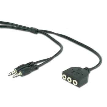 Cablu Audio Gembird CC-MIC-1 prelungitor microfon + casti 1m