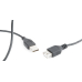 CABLU USB GEMBIRD prelungitor, USB 2.0 (T) la USB 2.0 (M), 0.75m, negru, CC-USB2-AMAF-75CM/300-BK (timbru verde 0.08 lei) 