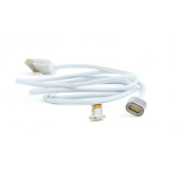 CABLU alimentare si date GEMBIRD, pt. smartphone, USB 2.0 (T) la Lightning (T) (conector magnetic), 1m, alb, CC-USB2-AMLMM-1M (timbru verde 0.08 lei)  CABLU alimentare si date GEMBIRD, pt. smartphone, USB 2.0 (T) la Lightning (T) (conector magnetic), 1m, alb, CC-USB2-AMLMM-1M (timbru verde 0.08 lei)