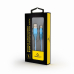 CABLU alimentare si date GEMBIRD, pt. smartphone, USB 2.0 (T) la Lightning (T), 1m, premium, cablu cu impletire din bumbac, albastru cu insertii albe, CC-USB2B-AMLM-1M-VW (timbru verde 0.08 lei) CABLU alimentare si date GEMBIRD, pt. smartphone, USB 2.0 (T) la Lightning (T), 1m, premium, cablu cu impletire din bumbac, albastru cu insertii albe, CC-USB2B-AMLM-1M-VW (timbru verde 0.08 lei)