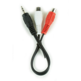 CABLU audio GEMBIRD Splitter (3.5 jack to 2 x stereo socket), 20cm CCA-406 (timbru verde 0.08 lei) 