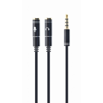 CABLU audio GEMBIRD Splitter stereo (1 x 3.5 mm jack T la 2 x 3.5 mm jack M), 20cm, negru CCA-417M (timbru verde 0.08 lei) CABLU audio GEMBIRD Splitter stereo (1 x 3.5 mm jack T la 2 x 3.5 mm jack M), 20cm, negru CCA-417M (timbru verde 0.08 lei)