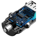 INCARCATOR AUTO Baseus Metal, QC3.0, 2 x USB, total output 30W, pt. bricheta auto, negru CCALL-DS01 (timbru verde 0.18 lei) - 6953156284180 