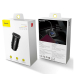 INCARCATOR AUTO Baseus Metal, QC3.0, 2 x USB, total output 30W, pt. bricheta auto, negru CCALL-DS01 (timbru verde 0.18 lei) - 6953156284180 