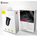 INCARCATOR AUTO Baseus Circular Plastic PPS, 1 x USB Output 4.5V/5A, 1 x USB Type-C Output 5V/3A, total output 30W, pt. bricheta auto, negru CCALL-YS01 (timbru verde 0.18 lei) - 6953156286535 