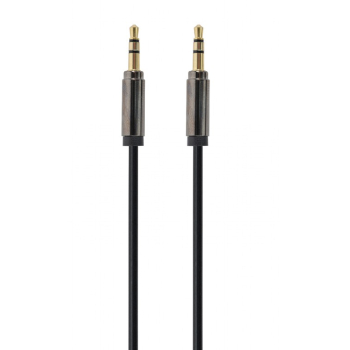 CABLU audio GEMBIRD stereo (3.5 mm jack T/T), 1m, conectori auriti, black CCAP-444-1M (timbru verde 0.08 lei) CABLU audio GEMBIRD stereo (3.5 mm jack T/T), 1m, conectori auriti, black CCAP-444-1M (timbru verde 0.08 lei)