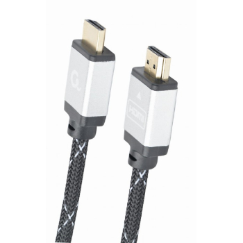 CABLU video GEMBIRD, HDMI (T) la HDMI (T), 1m, premium, conectori auriti, rezolutie maxima 4K (3840 x 2160) la 60 Hz, negru, CCB-HDMIL-1M (timbru verde 0.18 lei) 