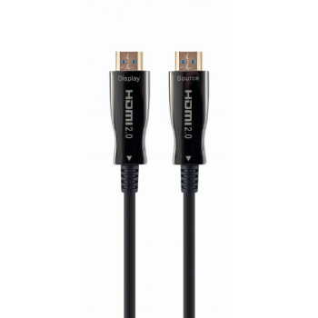 CABLU video GEMBIRD, HDMI (T) la HDMI (T), 50m, premium AOC (Active Optical Cable), conectori auriti, rezolutie maxima 4K (3840 x 2160) la 60 Hz, negru, CCBP-HDMI-AOC-50M-02 (timbru verde 4.00 lei) CABLU video GEMBIRD, HDMI (T) la HDMI (T), 50m, premium AOC (Active Optical Cable), conectori auriti, rezolutie maxima 4K (3840 x 2160) la 60 Hz, negru, CCBP-HDMI-AOC-50M-02 (timbru verde 4.00 lei)
