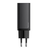 INCARCATOR retea Baseus GaN2 Lite, Quick Charge 65W, 1 x USB 5V/3A, 1 x USB Type-C 5V/3A, negru CCGAN2L-B01 (timbru verde 0.18 lei) - 6953156232938 