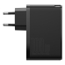 INCARCATOR retea Baseus GaN2 Pro, Quick Charge 3.0 100W, 2 x USB Type-C 5V/3A max, 2 x USB 5V/3A max, negru CCGAN2P-L01 (timbru verde 0.18 lei) - 6953156204683 