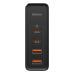 INCARCATOR retea Baseus GaN2 Pro, Quick Charge 3.0 100W, 2 x USB Type-C 5V/3A max, 2 x USB 5V/3A max, negru CCGAN2P-L01 (timbru verde 0.18 lei) - 6953156204683 