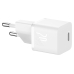 INCARCATOR retea Baseus, GaN5 Fast Charger mini 20W, 1 x USB Type-C 5V/3A, alb CCGN050102 (timbru verde 0.18 lei) - 6932172625320 