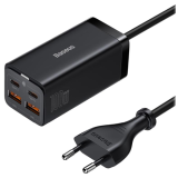 INCARCATOR retea Baseus GaN3 Pro, Quick Charge 100W, 2 x USB, 2 x USB Type-C, negru CCGP000101 (timbru verde 0.18 lei) - 6953156209053 