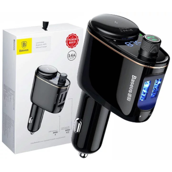 MODULATOR AUTO FM Baseus S-06Black OS, Bluetooth 4.2, 12-24V, frecventa modulator 87.5-108 MHz, format MP3/WAV/FLAC/APE/WMA, raza 5m/10m, negru CCHC000001 (timbru verde 0.18 lei) - 6932172628222 MODULATOR AUTO FM Baseus S-06Black OS, Bluetooth 4.2, 12-24V, frecventa modulator 87.5-108 MHz, format MP3/WAV/FLAC/APE/WMA, raza 5m/10m, negru CCHC000001 (timbru verde 0.18 lei) - 6932172628222