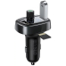 Baseus MODULATOR AUTO FM T-Typed, Bluetooth 4.2, 2 x USB 5V/3.4A max, 12V-24V, frecventa modulator FM: 87,5-108.0MHZ, format MP3/WAV/FLAC/APE/WMA, answer/reject/hang up/redial, black CCMT000301 (timbru ver 