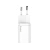 INCARCATOR retea Baseus Super Si, Quick Charge 30W, 1 x USB Type-C 5V/3A, alb CCSUP-J02 (timbru verde 0.18 lei) - 6953156205079 