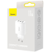 INCARCATOR retea Baseus Compact,17W, 3 x USB 5V/2.1A, alb CCXJ020102 (timbru verde 0.18 lei) - 6932172606978 