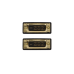 ADAPTOR video LOGILINK, DVI-D DL (T) la DVI-D DL (T) 24+1pin, 3m, conectori auriti, rezolutie maxima Full HD (2560 x 1440), plastic, 2 x ferita, dublu ecranaj, negru, 